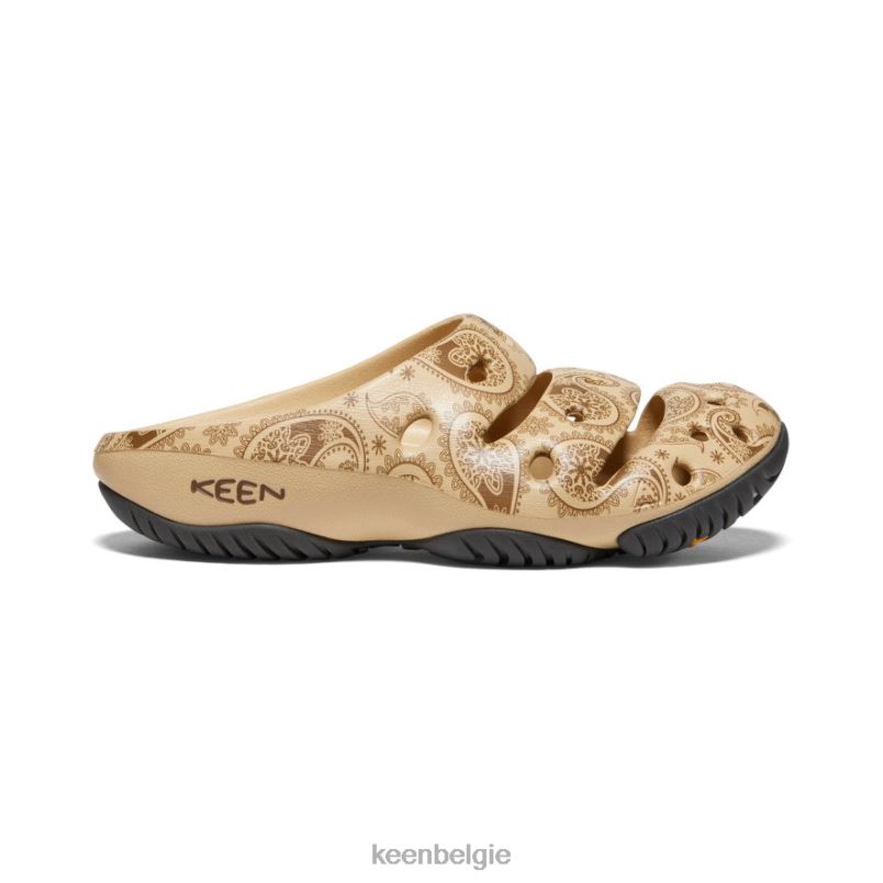 Heren yoga kunsten café latte paisley KEEN schoenen DPX8V210