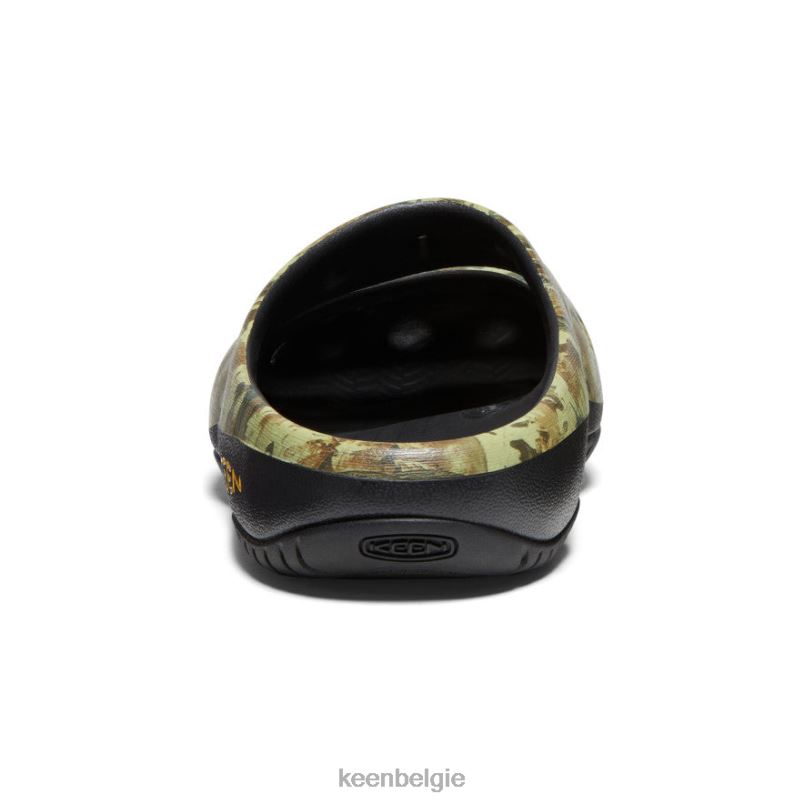 Heren yoga kunsten camouflage groen KEEN schoenen DPX8V211