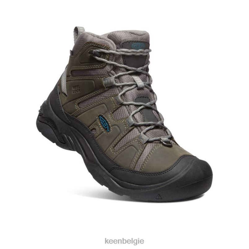 Heren circadia polair midden staalgrijs/legioenblauw KEEN schoenen DPX8V368