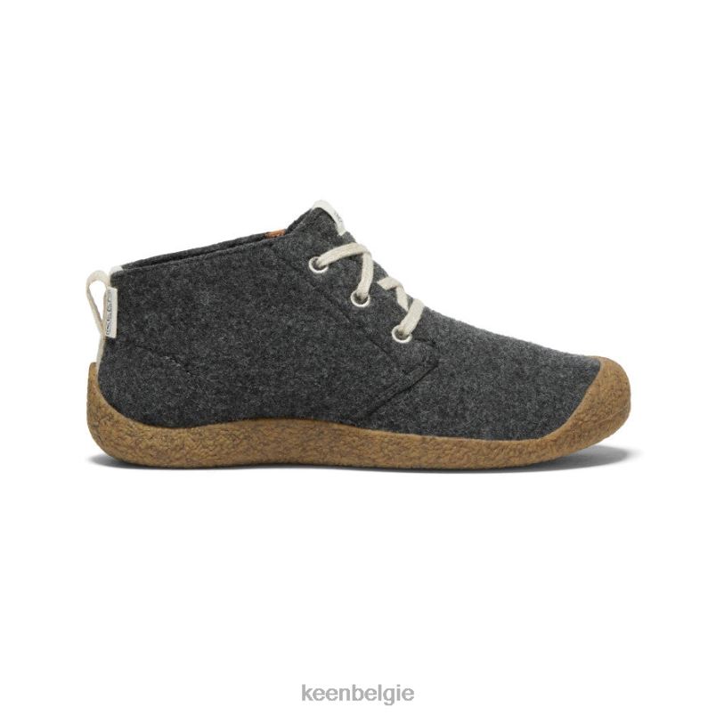 Heren mosey chukka-laars antracietgrijs vilt/berken KEEN schoenen DPX8V393