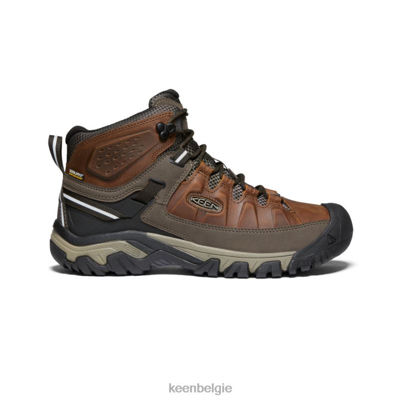 Heren targhee iii waterdicht midden kastanje/mulch KEEN schoenen DPX8V226