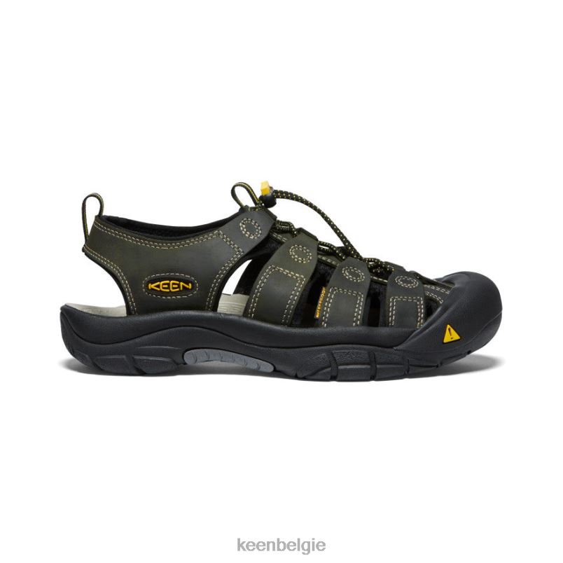 Heren Nieuwpoort leer Kumano kodo KEEN schoenen DPX8V134