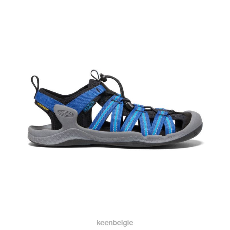 Heren drift creek h2 sandaal staalgrijs/briljantblauw KEEN schoenen DPX8V112