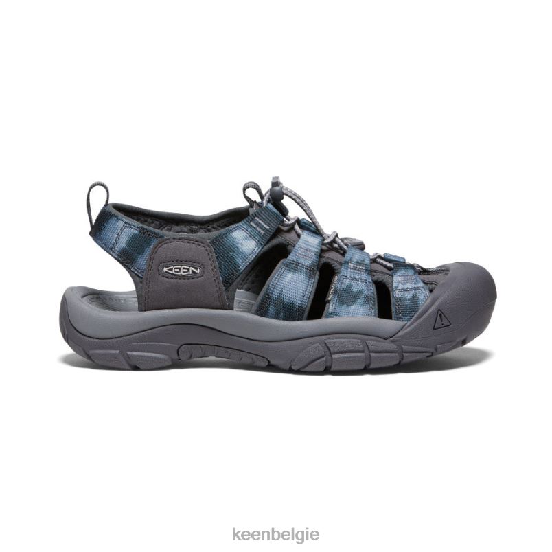 Heren nieuwpoort h2 magneet/tie-dye KEEN schoenen DPX8V48