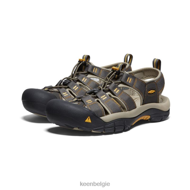 Heren nieuwpoort h2 raaf/aluminium KEEN schoenen DPX8V55