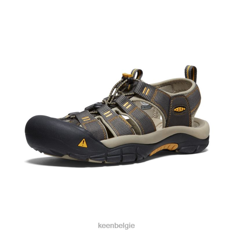 Heren nieuwpoort h2 raaf/aluminium KEEN schoenen DPX8V55