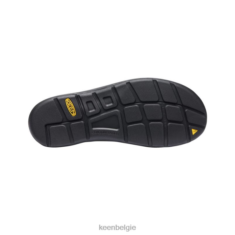 Heren uneek premium leer zwart KEEN schoenen DPX8V384