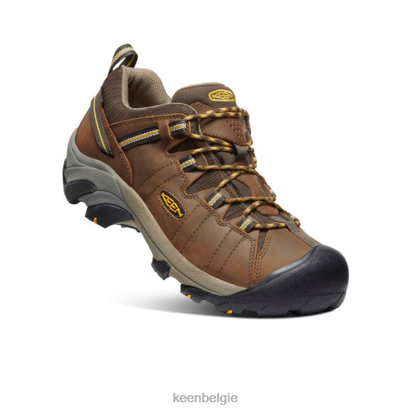 Heren targhee ii waterdicht cascadebruin/goudgeel KEEN schoenen DPX8V206