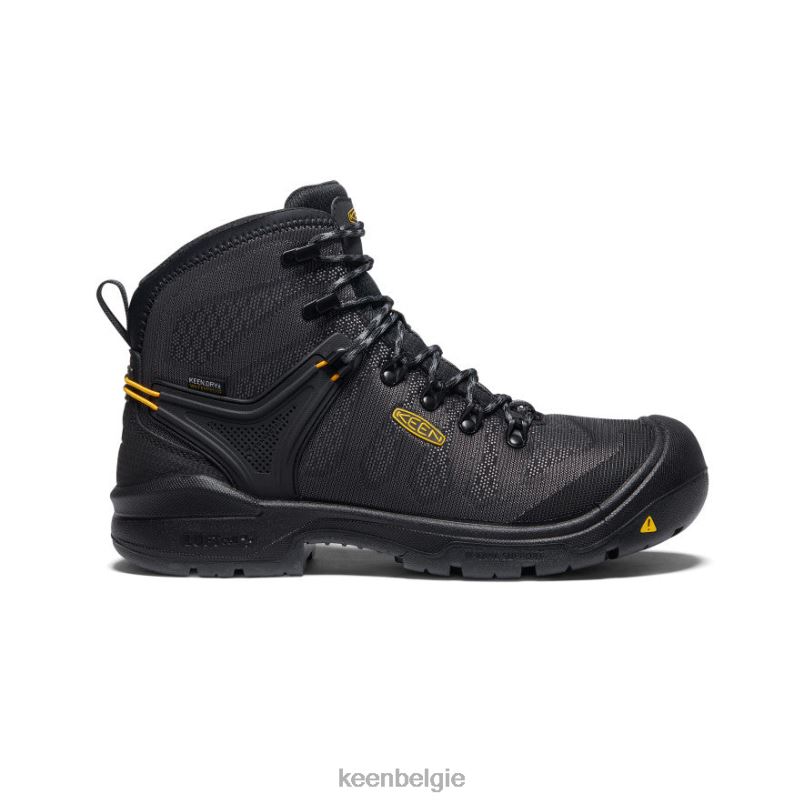 Heren lieveling 6" zwart/staalgrijs KEEN schoenen DPX8V365