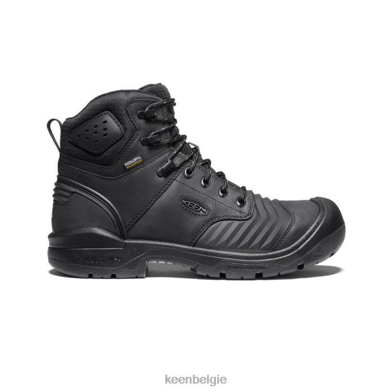 Heren portland 6" zwart KEEN schoenen DPX8V305