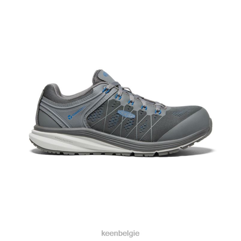 Heren vista energie (koolstofvezel teen) staalgrijs/baleineblauw KEEN schoenen DPX8V159