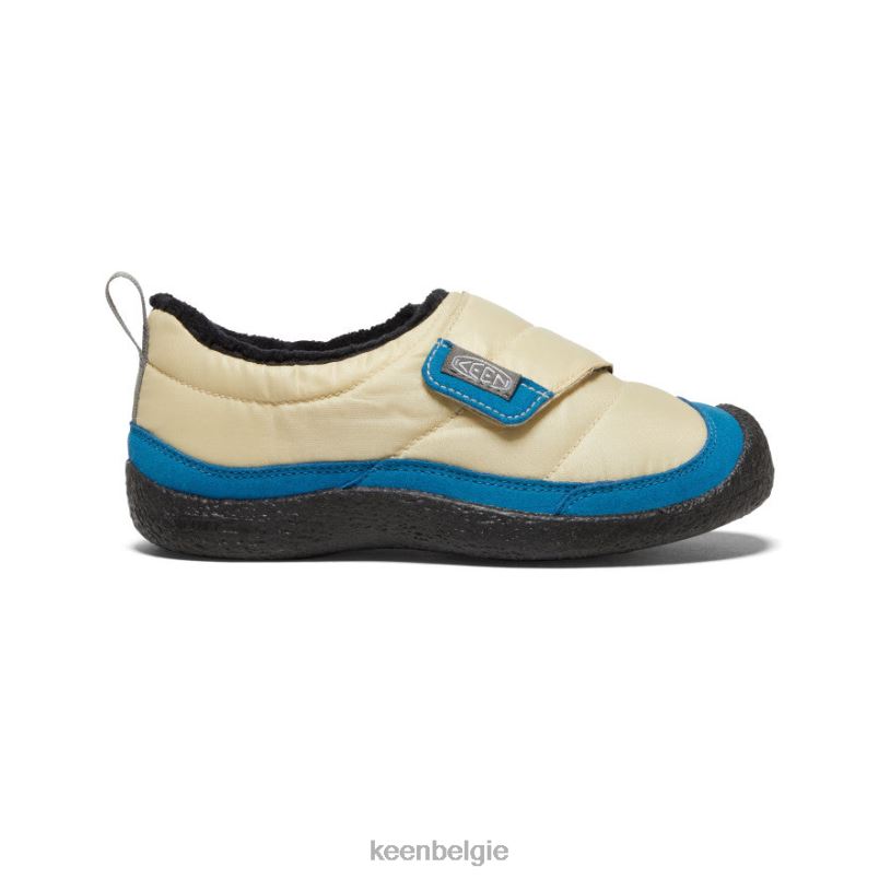 Grote kinderen hoes wrap safari/mykonosblauw KEEN schoenen DPX8V986