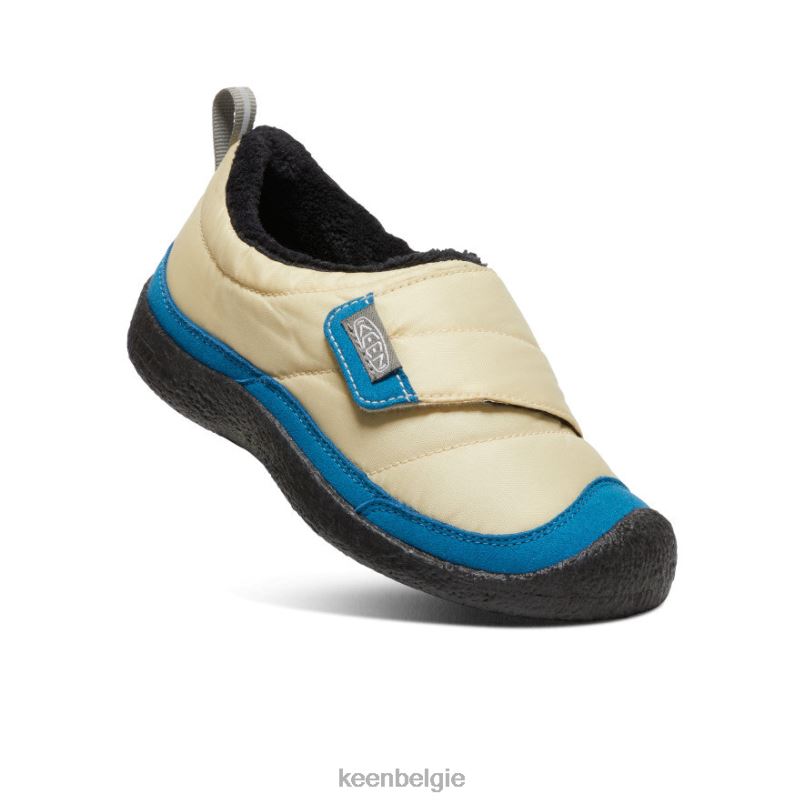 Grote kinderen hoes wrap safari/mykonosblauw KEEN schoenen DPX8V986