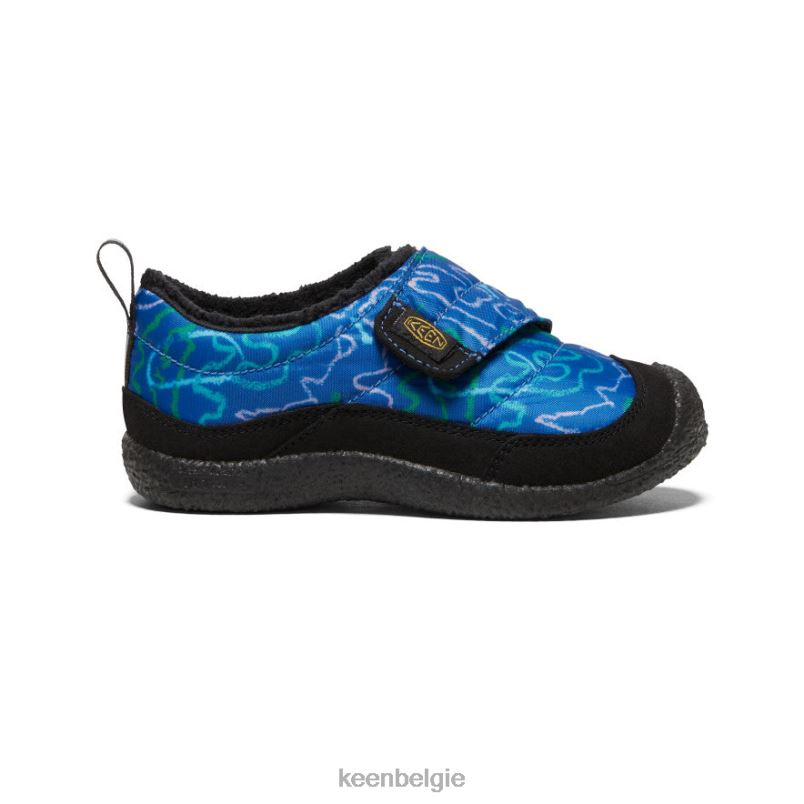 kleine kinderen hoes wrap baleine blauw/multi KEEN schoenen DPX8V994