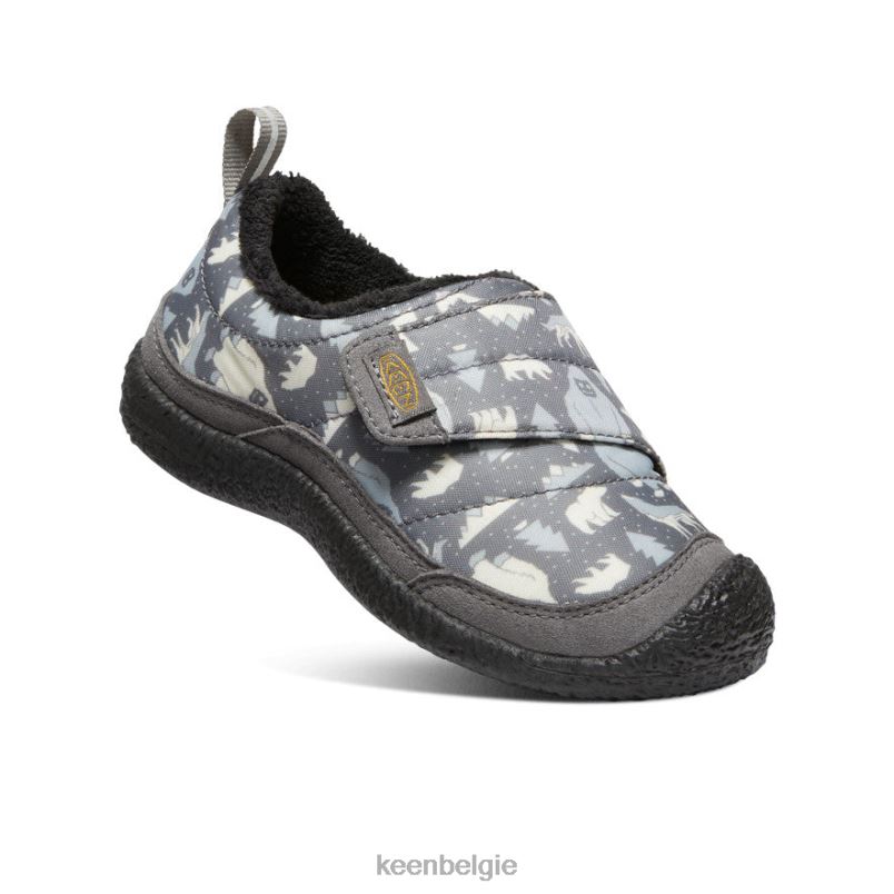 kleine kinderen hoes wrap staalgrijs/sterwit KEEN schoenen DPX8V991