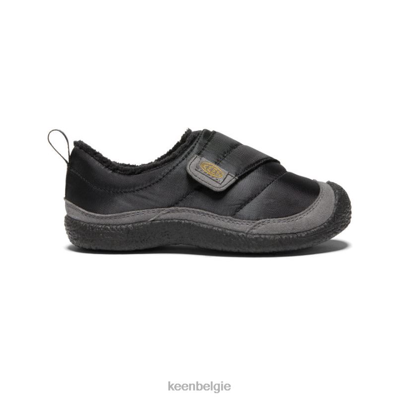 kleine kinderen hoes wrap zwart/staalgrijs KEEN schoenen DPX8V990