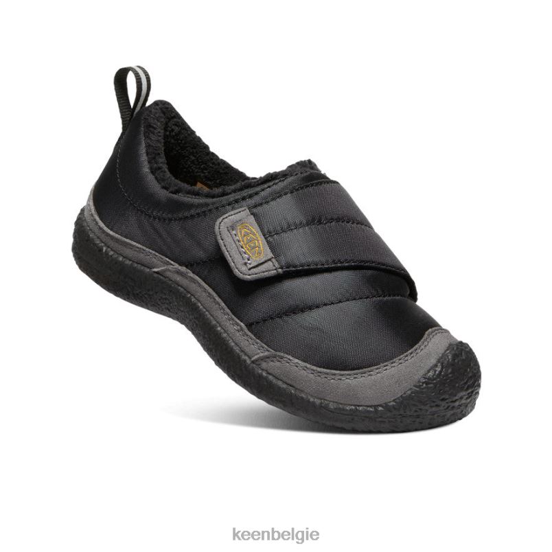 kleine kinderen hoes wrap zwart/staalgrijs KEEN schoenen DPX8V990