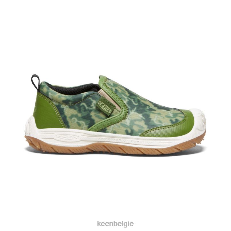 kleine kinderen speedhound slip-on camouflage/camping KEEN schoenen DPX8V716