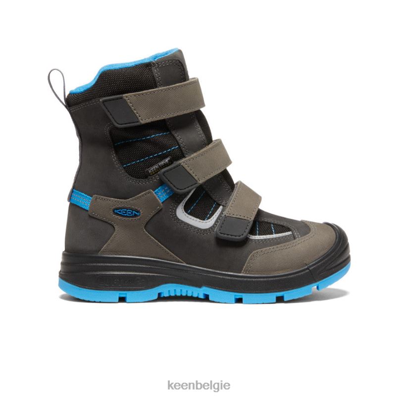 Grote kinderen Redwood waterdichte winterlaars raaf/magneet KEEN schoenen DPX8V940