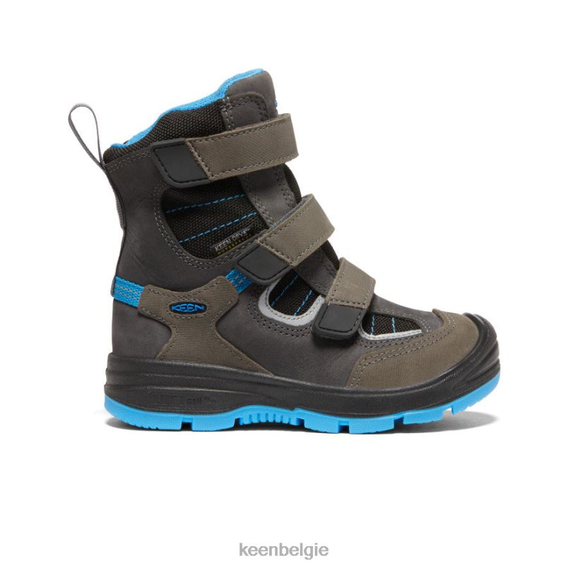 kleine kinderen Redwood waterdichte winterlaars raaf/magneet KEEN schoenen DPX8V941