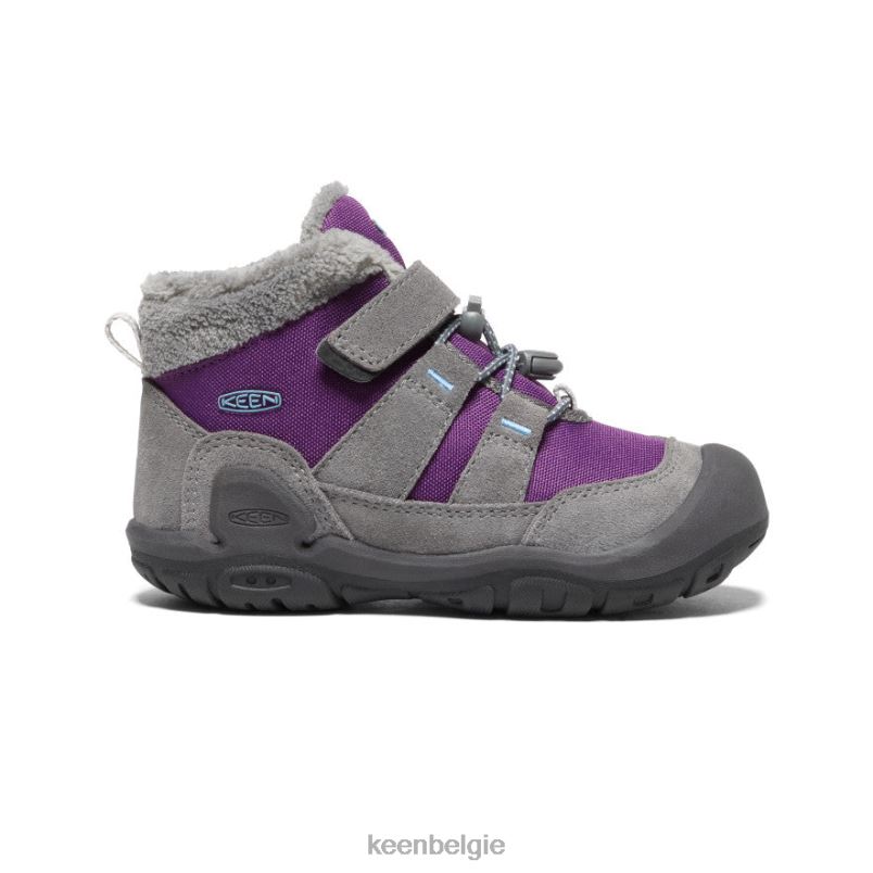 kleine kinderen knoop chukka staalgrijs/charisma KEEN schoenen DPX8V981