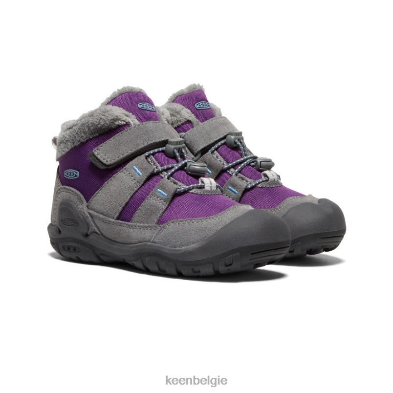 kleine kinderen knoop chukka staalgrijs/charisma KEEN schoenen DPX8V981