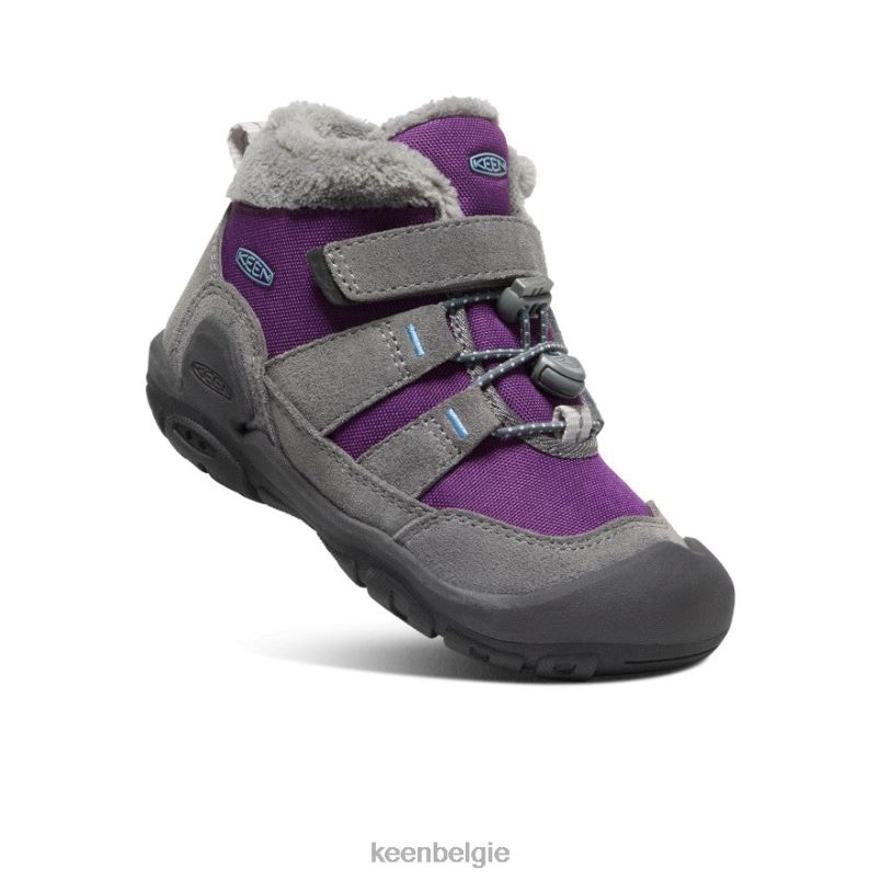 kleine kinderen knoop chukka staalgrijs/charisma KEEN schoenen DPX8V981