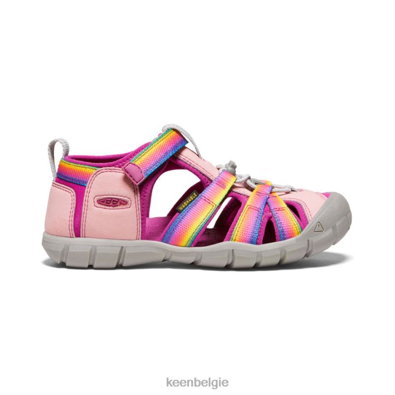 Grote kinderen zeekamp ii cnx regenboog/festivalfuchsia KEEN schoenen DPX8V799