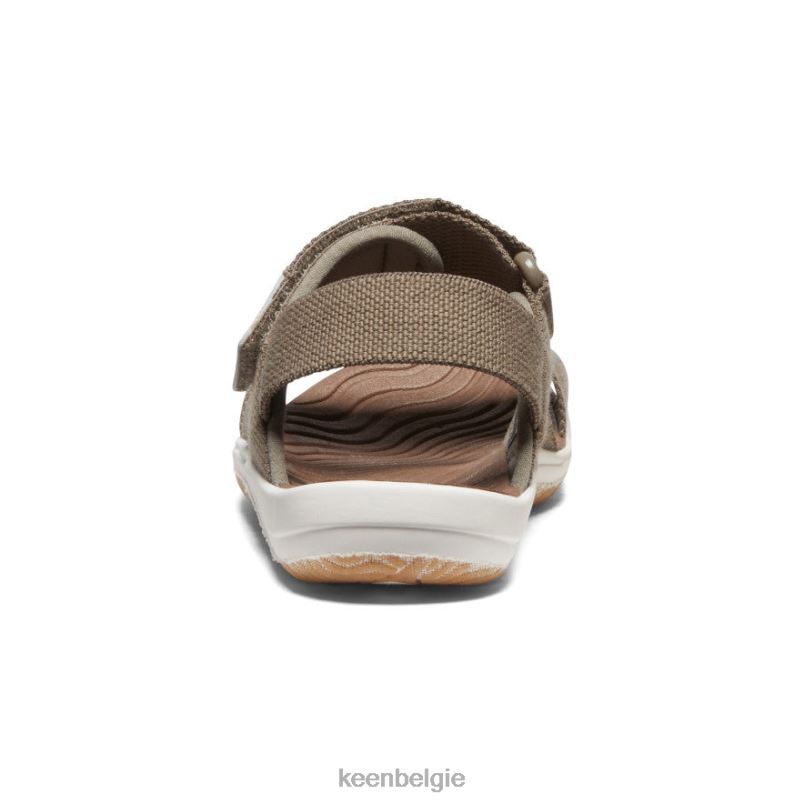 kleine kinderen elle rugband gestroomd/sterwit KEEN schoenen DPX8V728