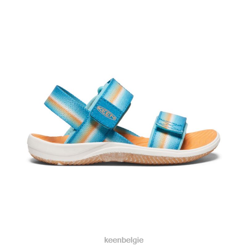 kleine kinderen elle rugband ipanema/IJslandse klaproos KEEN schoenen DPX8V727