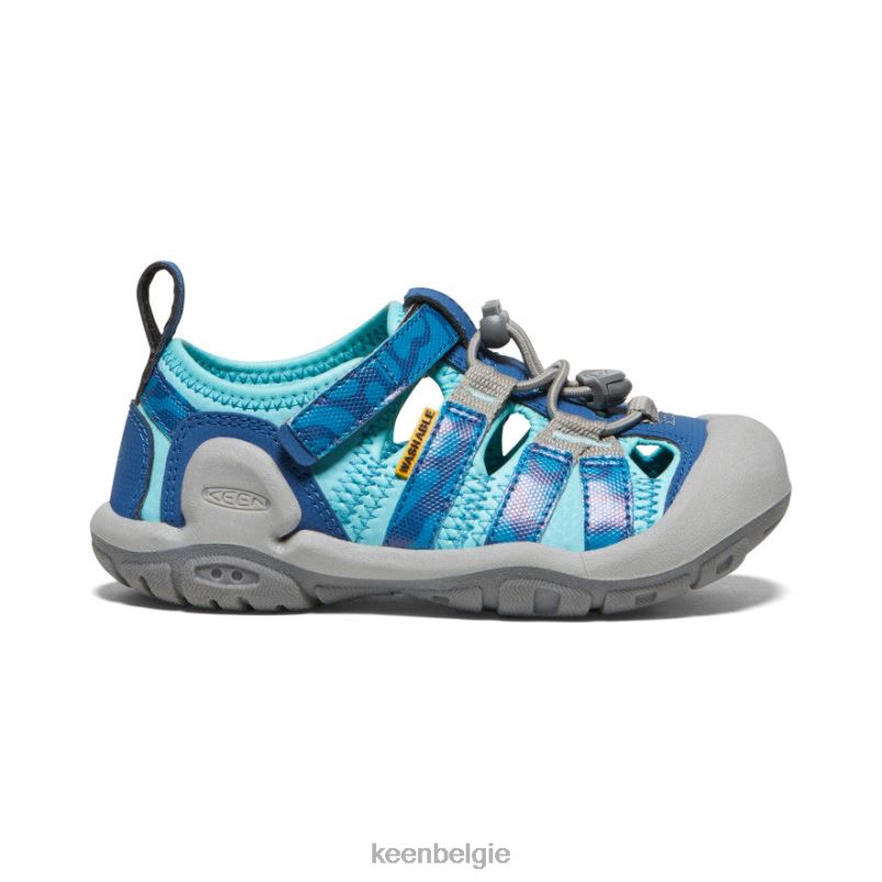 kleine kinderen knots kreek fjordblauw/ipanema KEEN schoenen DPX8V775