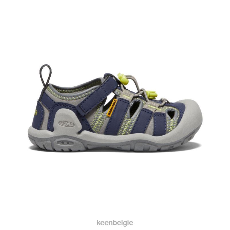 kleine kinderen knots kreek staalgrijs/blauwe diepten KEEN schoenen DPX8V772