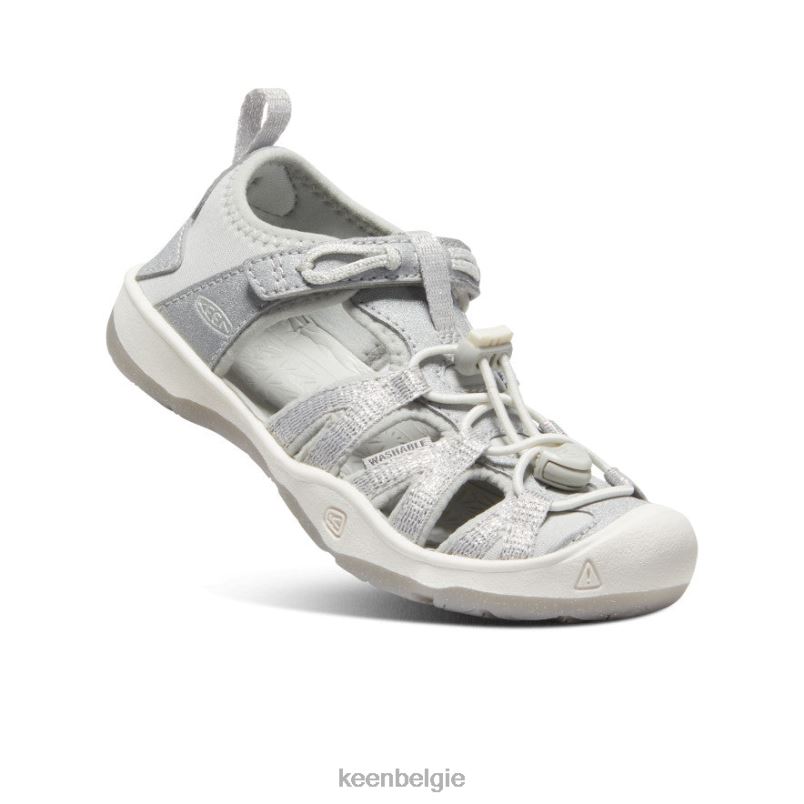 kleine kinderen moxie sandaal zilver KEEN schoenen DPX8V960