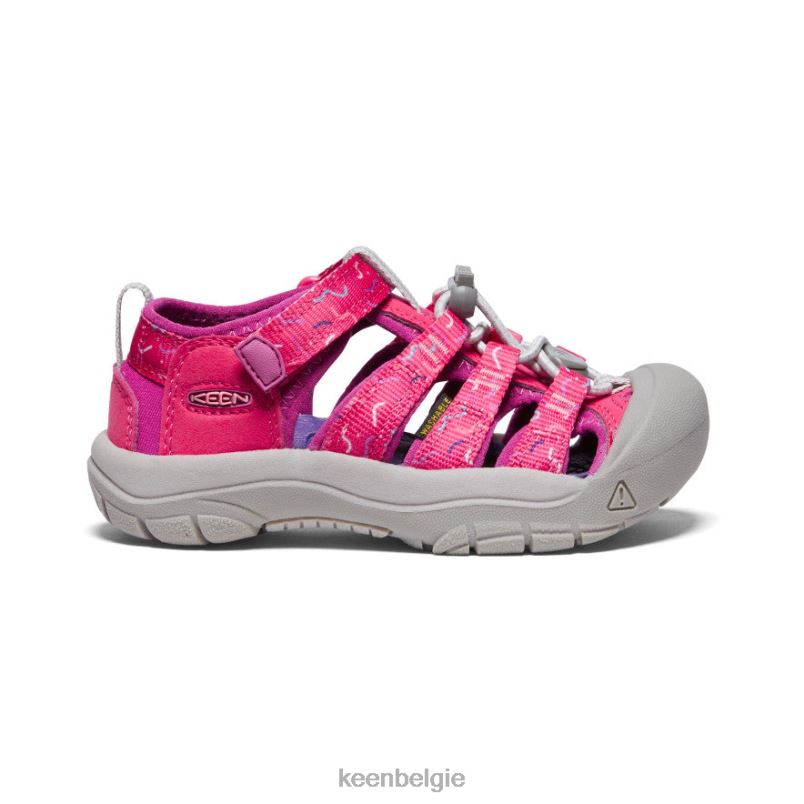 kleine kinderen nieuwpoort h2 azalea/festivalfuchsia KEEN schoenen DPX8V739