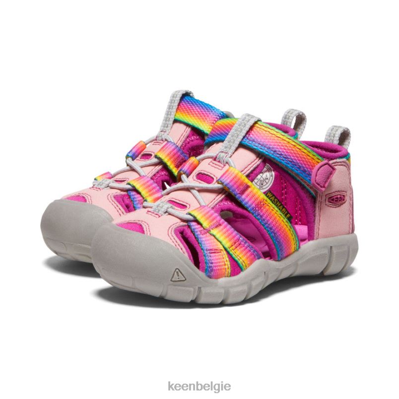 peuters zeekamp ii cnx regenboog/festivalfuchsia KEEN schoenen DPX8V823