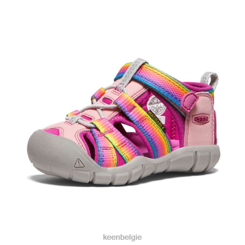 peuters zeekamp ii cnx regenboog/festivalfuchsia KEEN schoenen DPX8V823