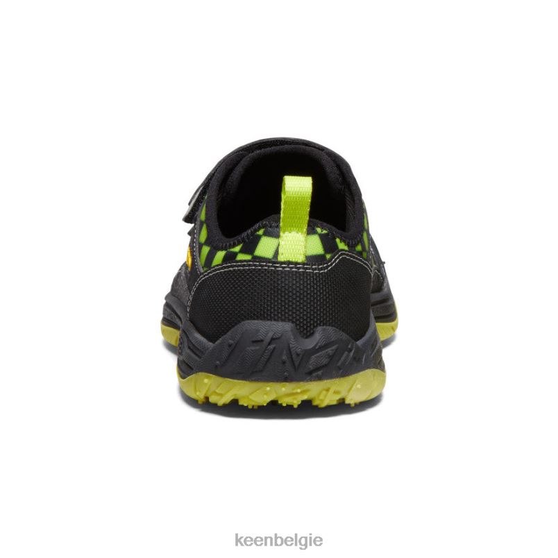 Grote kinderen snelheid hond zwart/multi KEEN schoenen DPX8V875