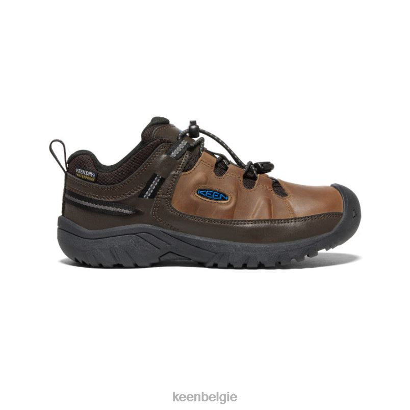 Grote kinderen targhee waterdichte schoen koffieboon/bizon KEEN schoenen DPX8V841