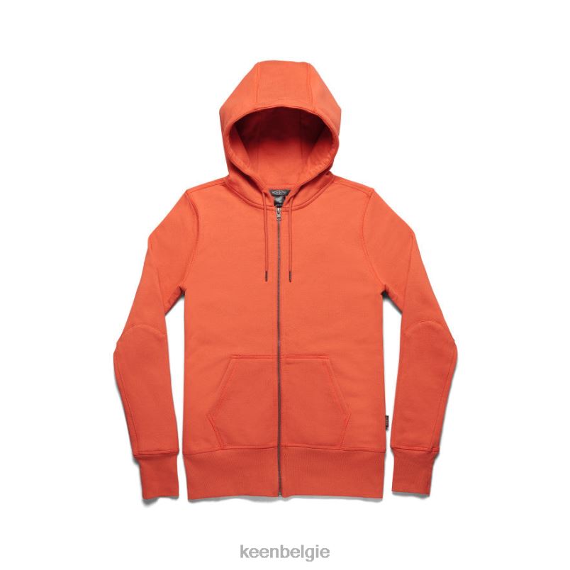 vrouwen pnw-hoodie gebrande oker KEEN kleding DPX8V631