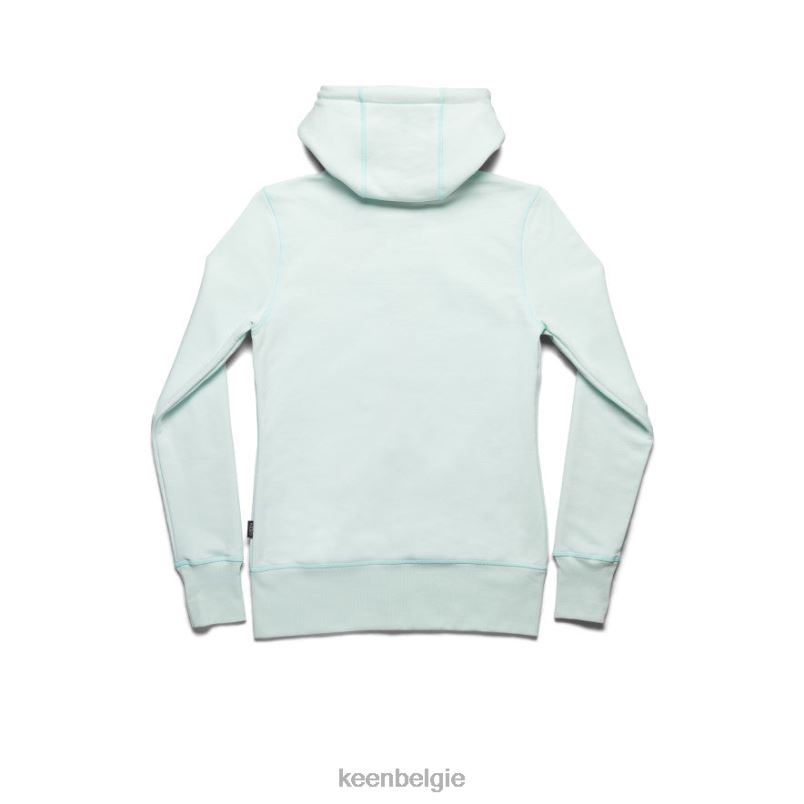 vrouwen wandel meer hoodie pastelblauw KEEN kleding DPX8V660