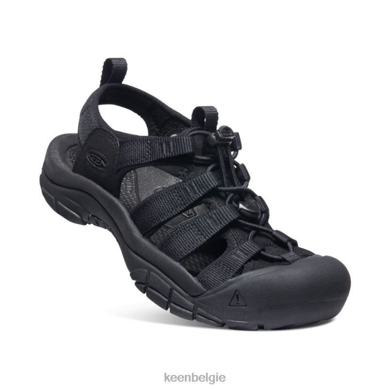 vrouwen nieuwpoort h2 driedubbel zwart KEEN schoenen DPX8V414