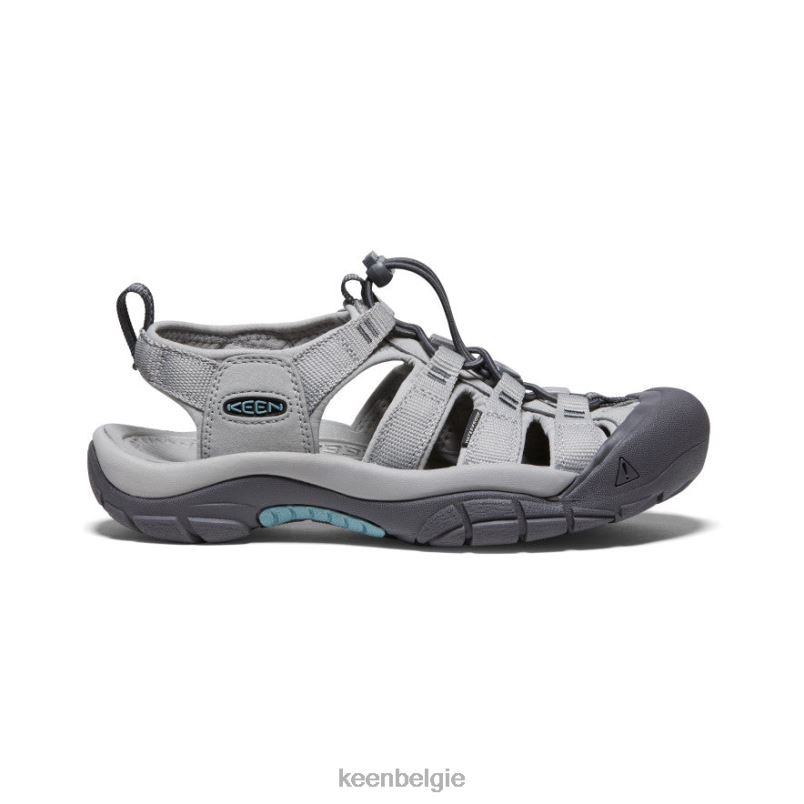 vrouwen nieuwpoort h2 grijs/rookblauw KEEN schoenen DPX8V405